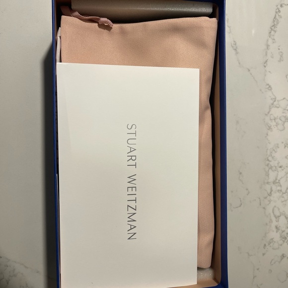 Stuart Weitzman Anny 70 Black leather pumps (brand new) size 37 - Picture 8 of 9